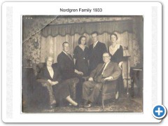 Nordgren Family in 1933